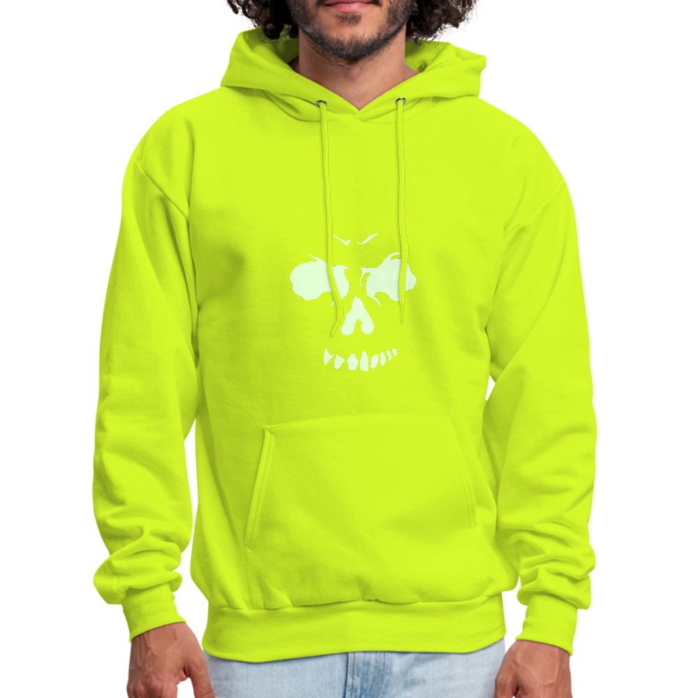 Men's Glow In The Dark Hoodie - safety green