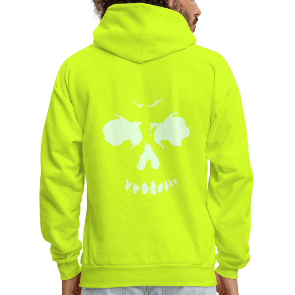 Men's Glow In The Dark Hoodie - safety green