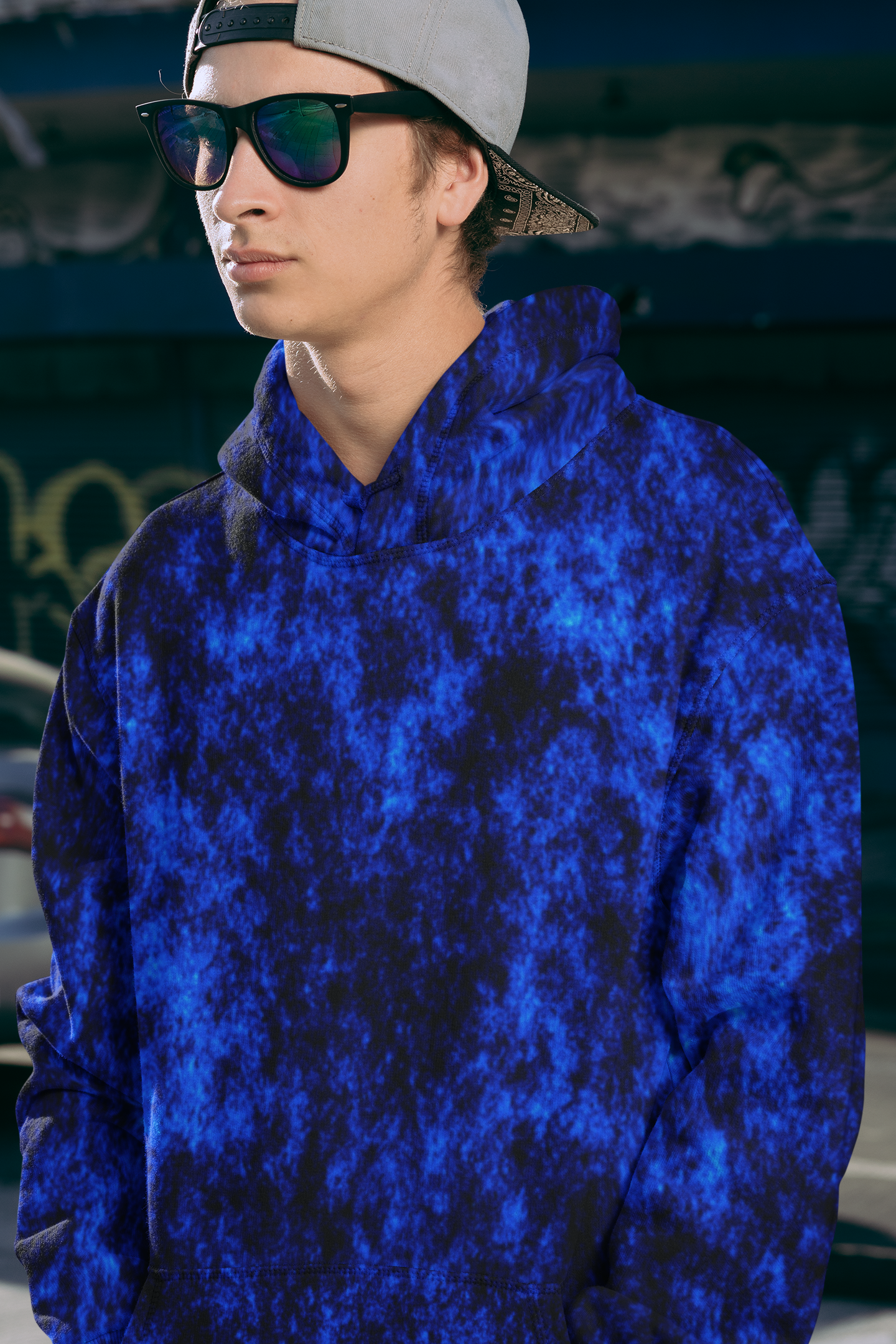 Blue Cosmos Unisex Hoodie