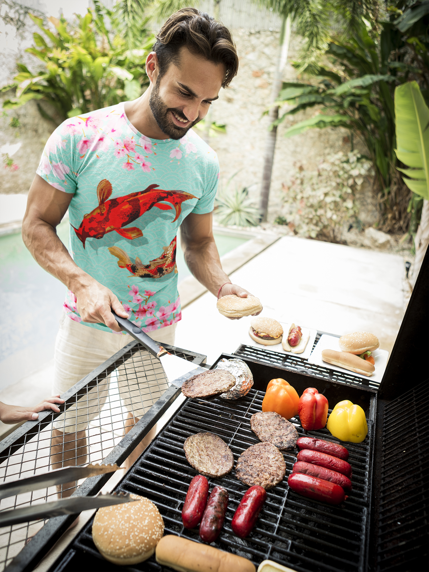 Men's Koi Fish T-shirt