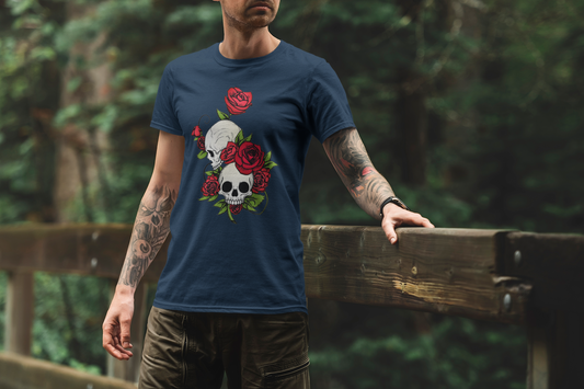 Skulls & Roses Short-Sleeve T-Shirt