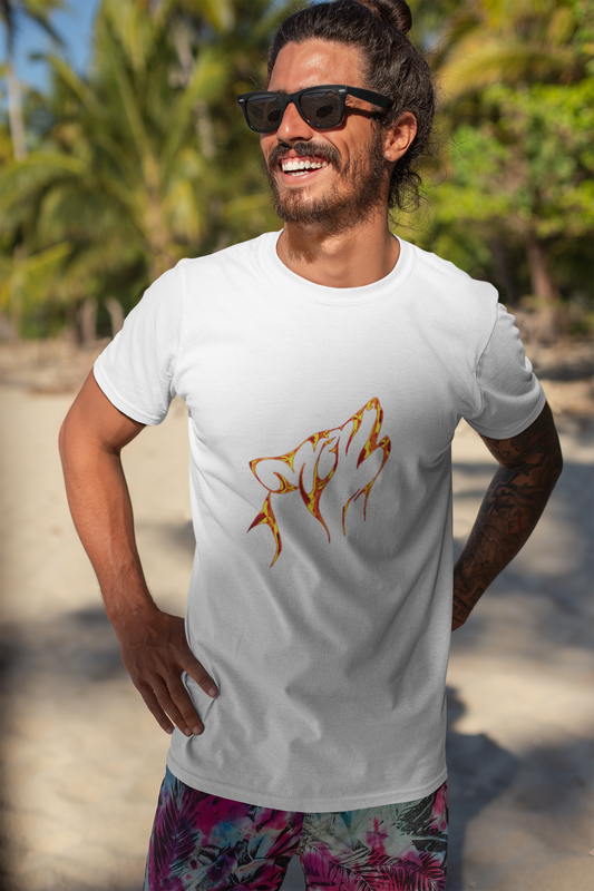 Fire Wolf Unisex T-Shirt