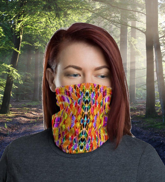 Gypsy Rainbow Veil Neck Gaiter