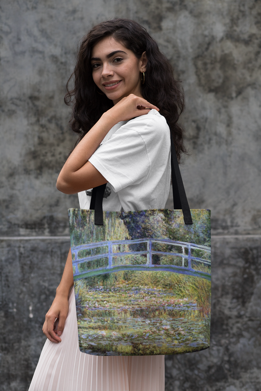 Waterlily Pond by Monet Tote Bag