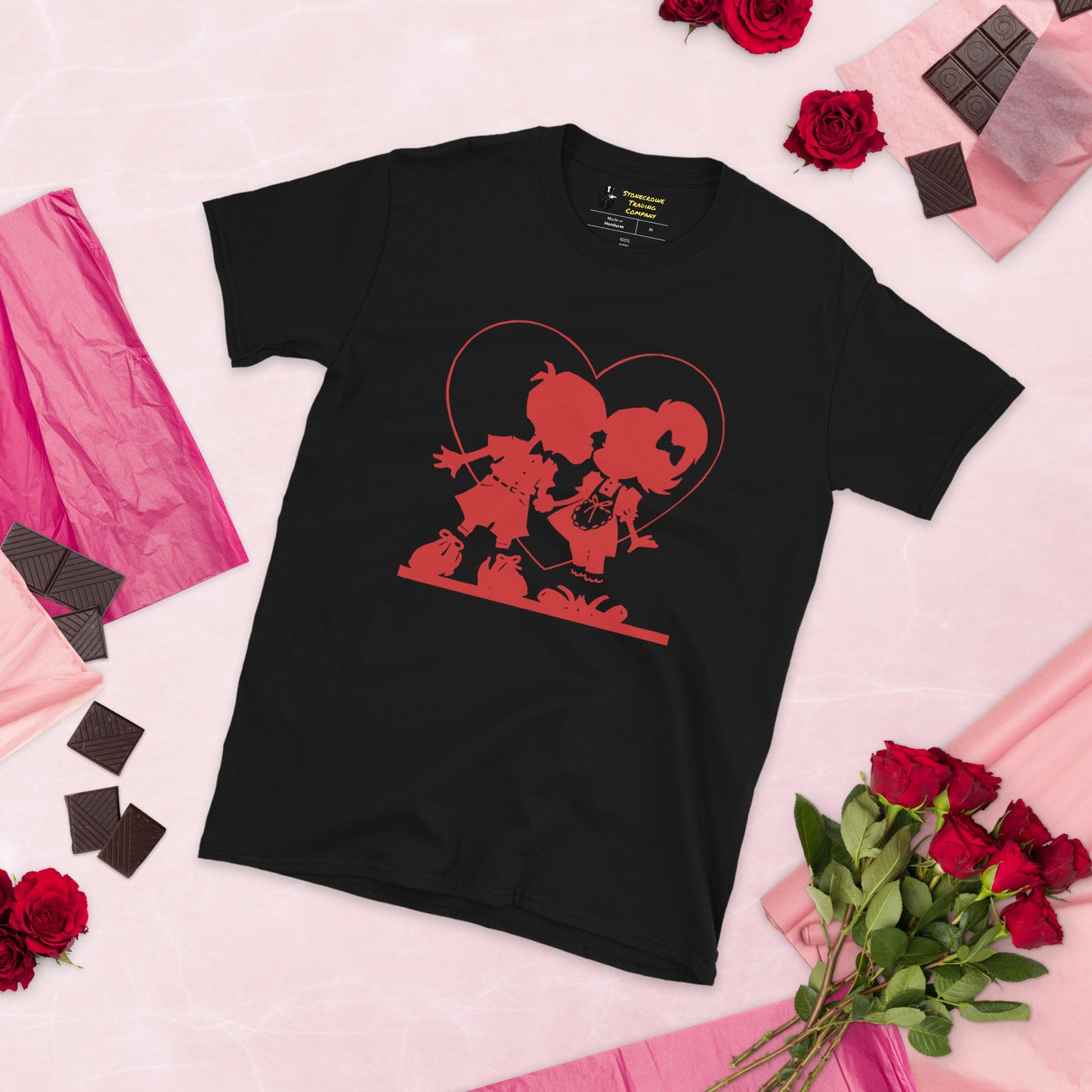 Valentine's First Kiss Unisex T-Shirt