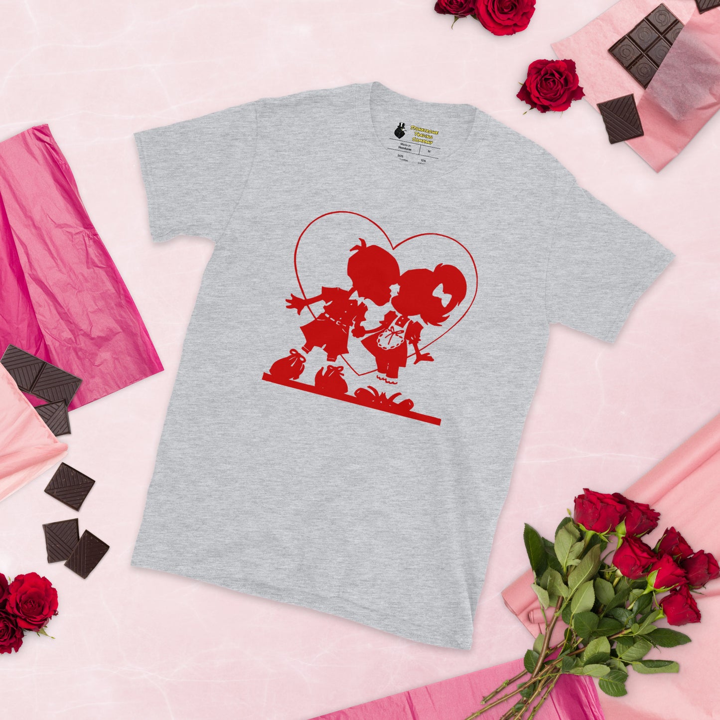 Valentine's First Kiss Unisex T-Shirt