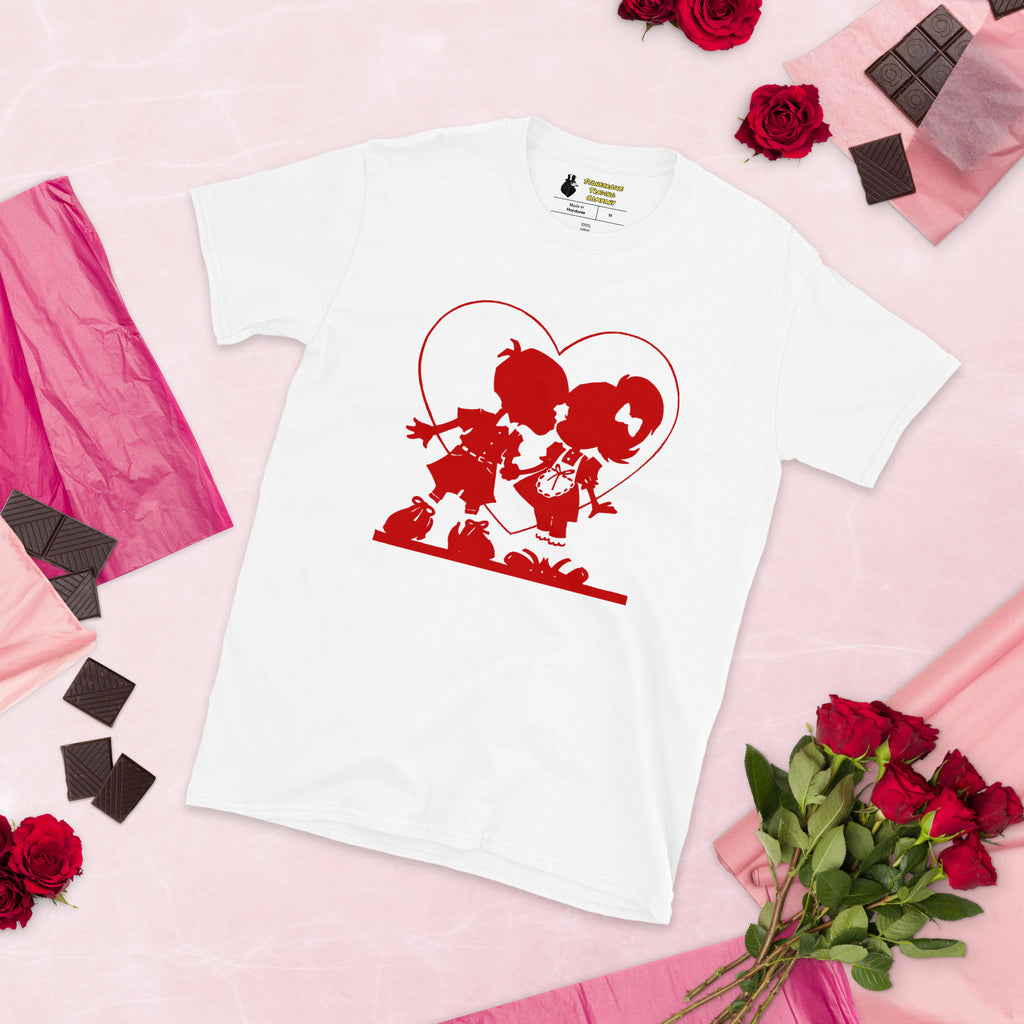 Valentine's First Kiss Unisex T-Shirt