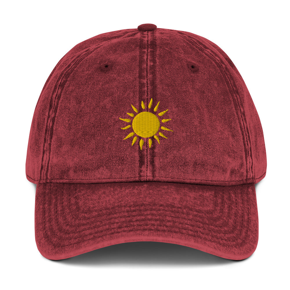 Sunshine Vintage Cotton Twill Cap