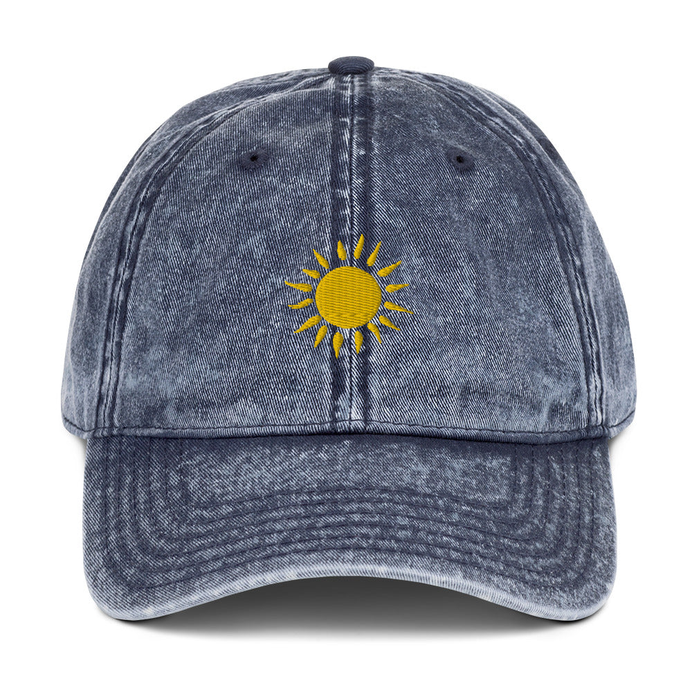 Sunshine Vintage Cotton Twill Cap