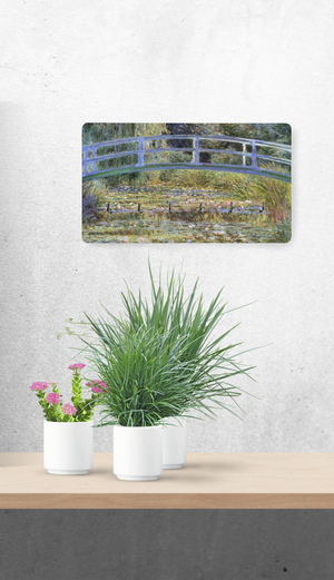 Waterlily Pond by Monet Wall Mounted Decor Key Holder