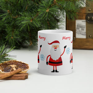 Merry Santa Glossy Mug