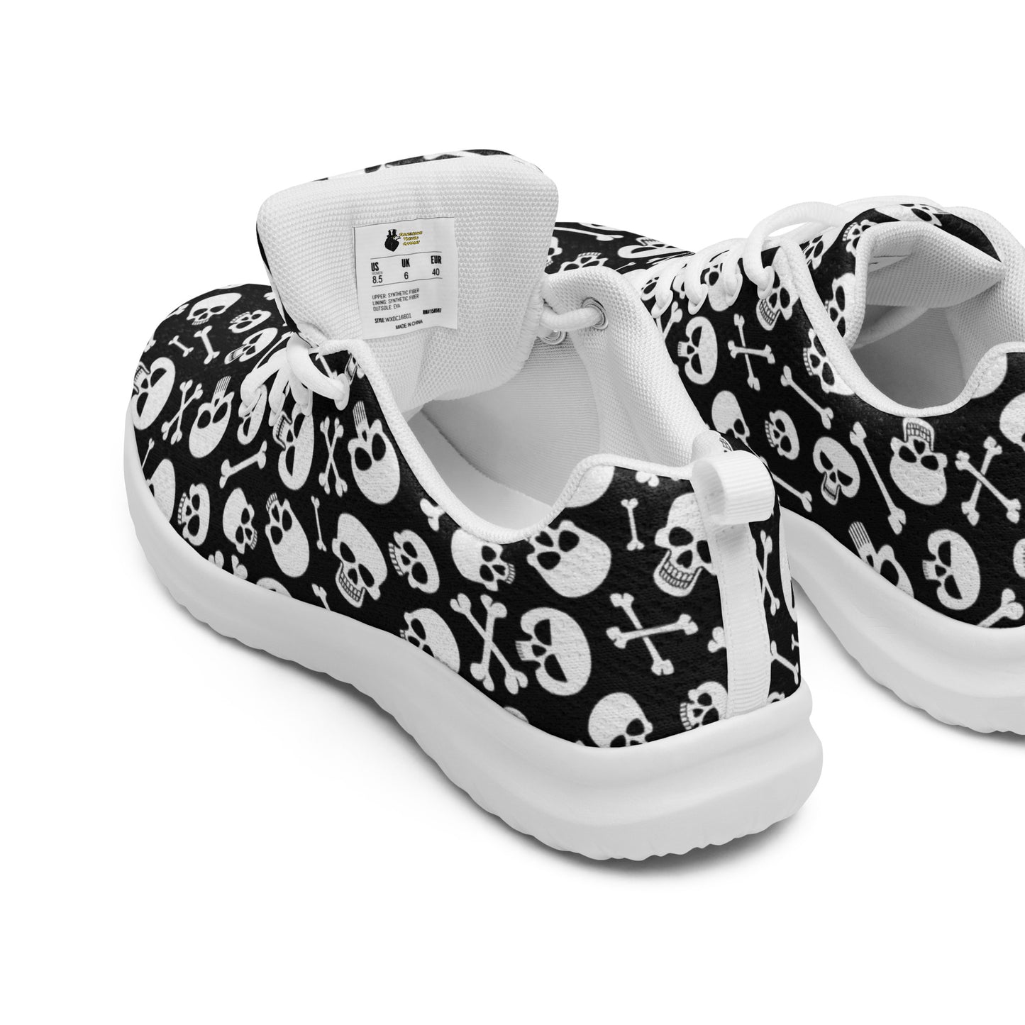 Skulls and Crossbones Women’s Athletic Shoes