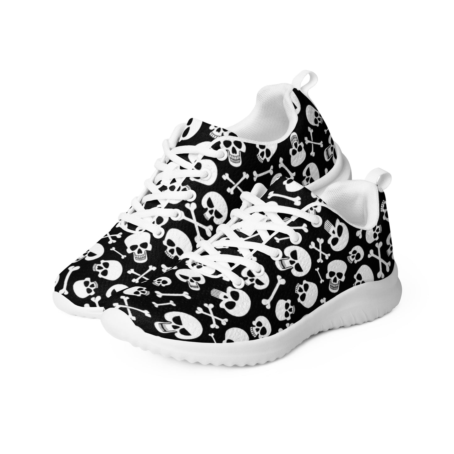 Skulls and Crossbones Women’s Athletic Shoes