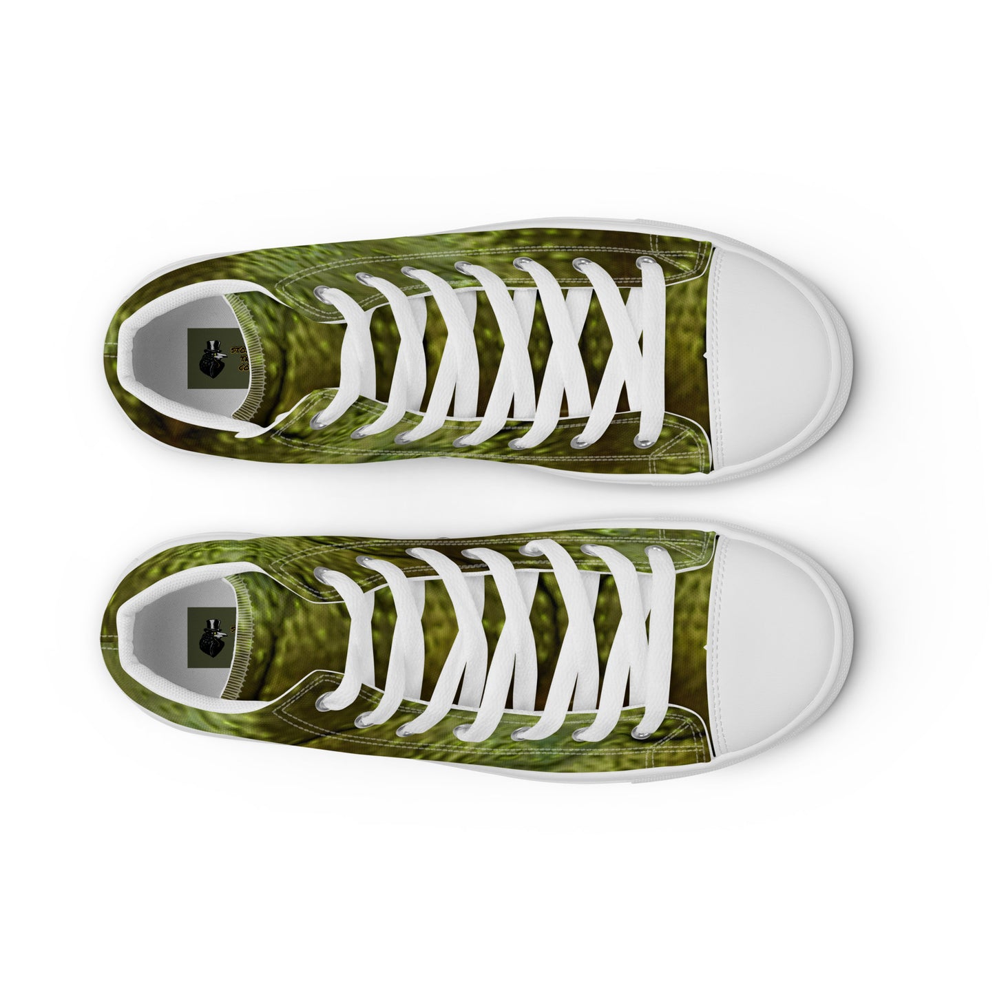 Creature From The Black Lagoon Inspired Women’s High Top Canvas Shoes