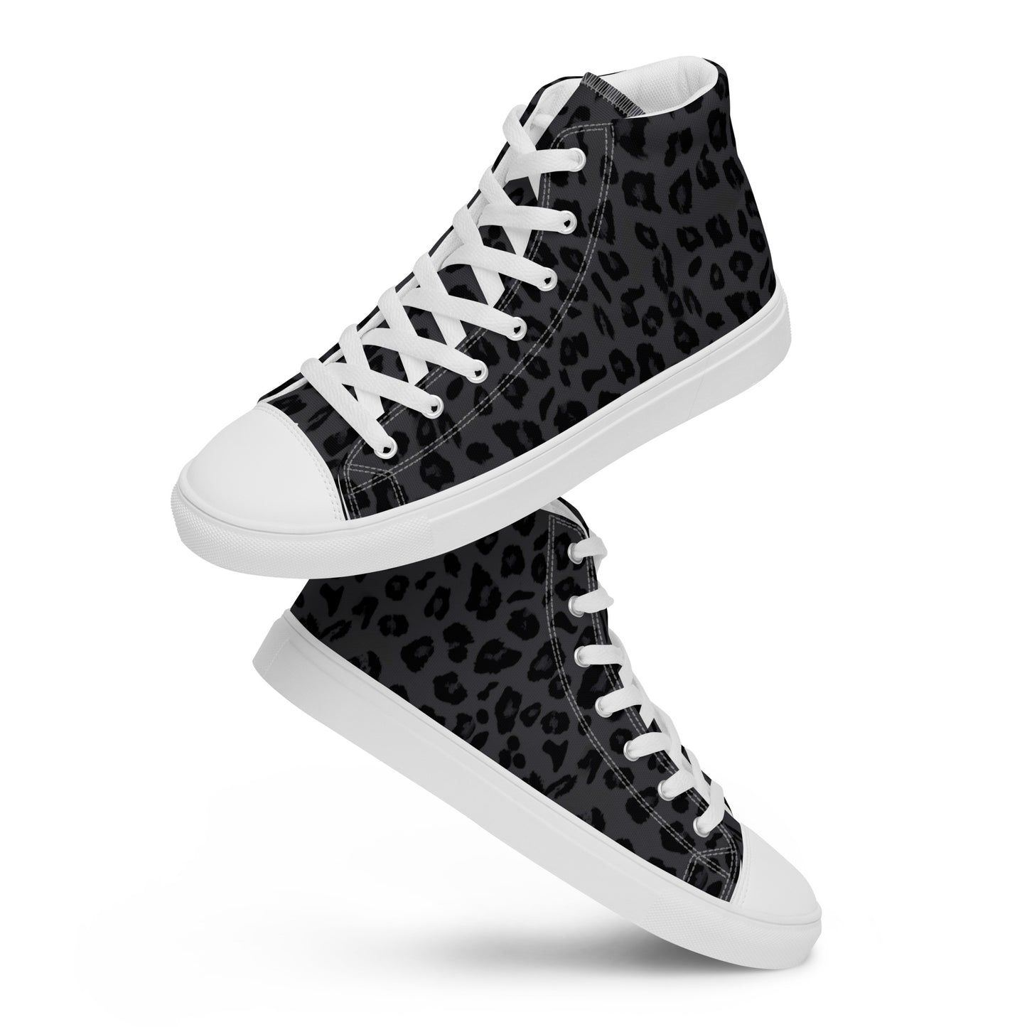 Black Panther Women’s High Top Canvas Shoes with Padded Collar