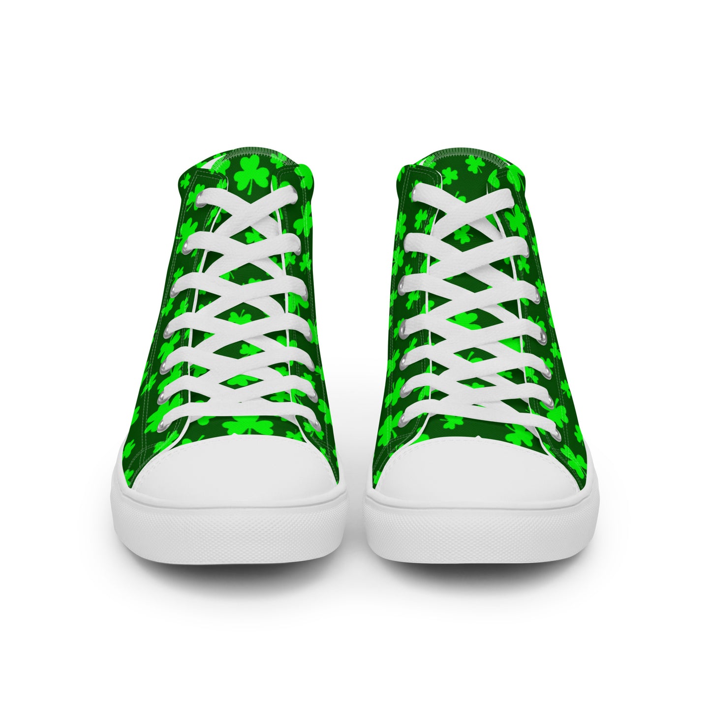 Shamrock Women’s High Top Canvas Shoes