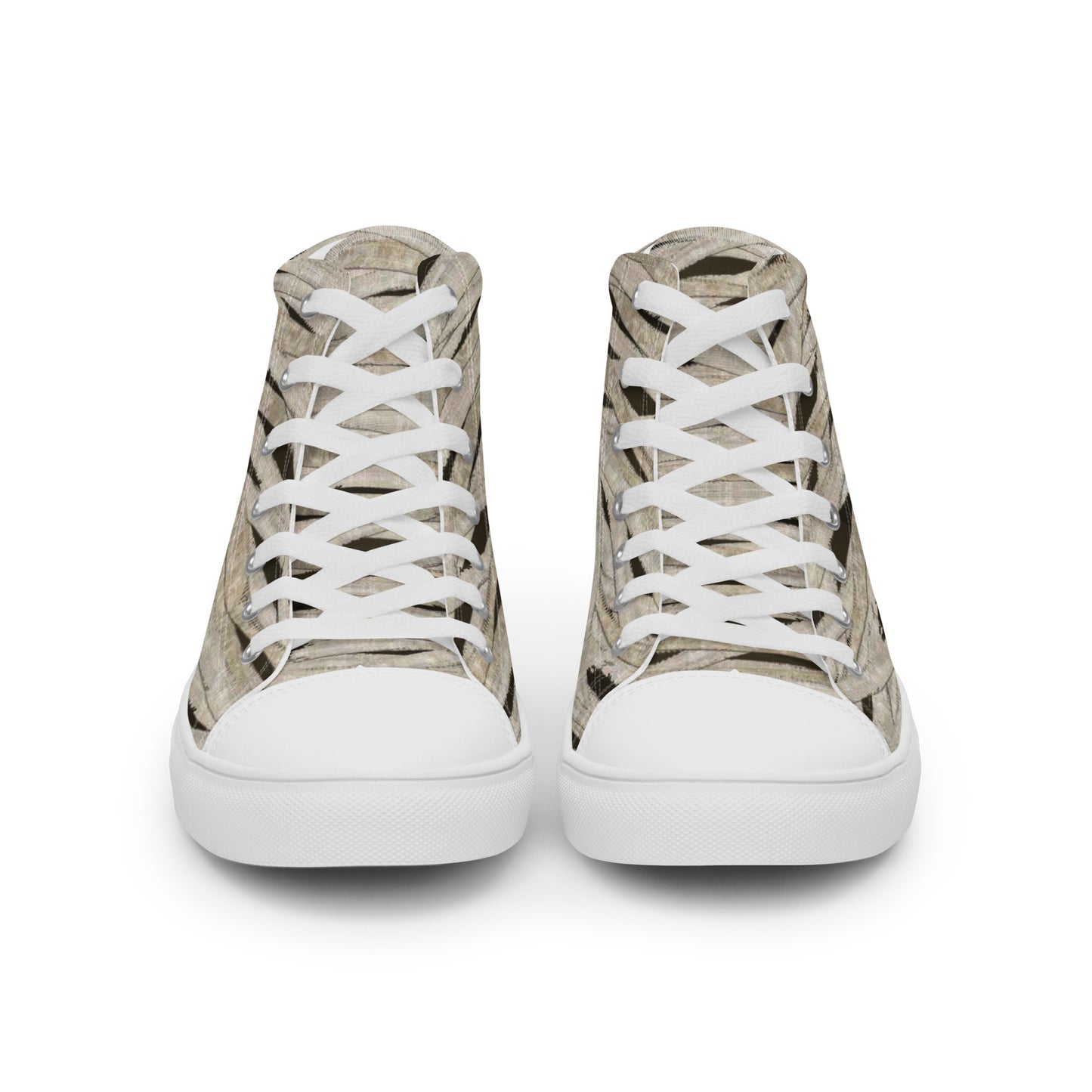 Mummy Wraps Women’s High Top Canvas Shoes