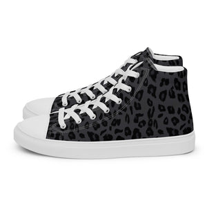 Black Panther Women’s High Top Canvas Shoes with Padded Collar
