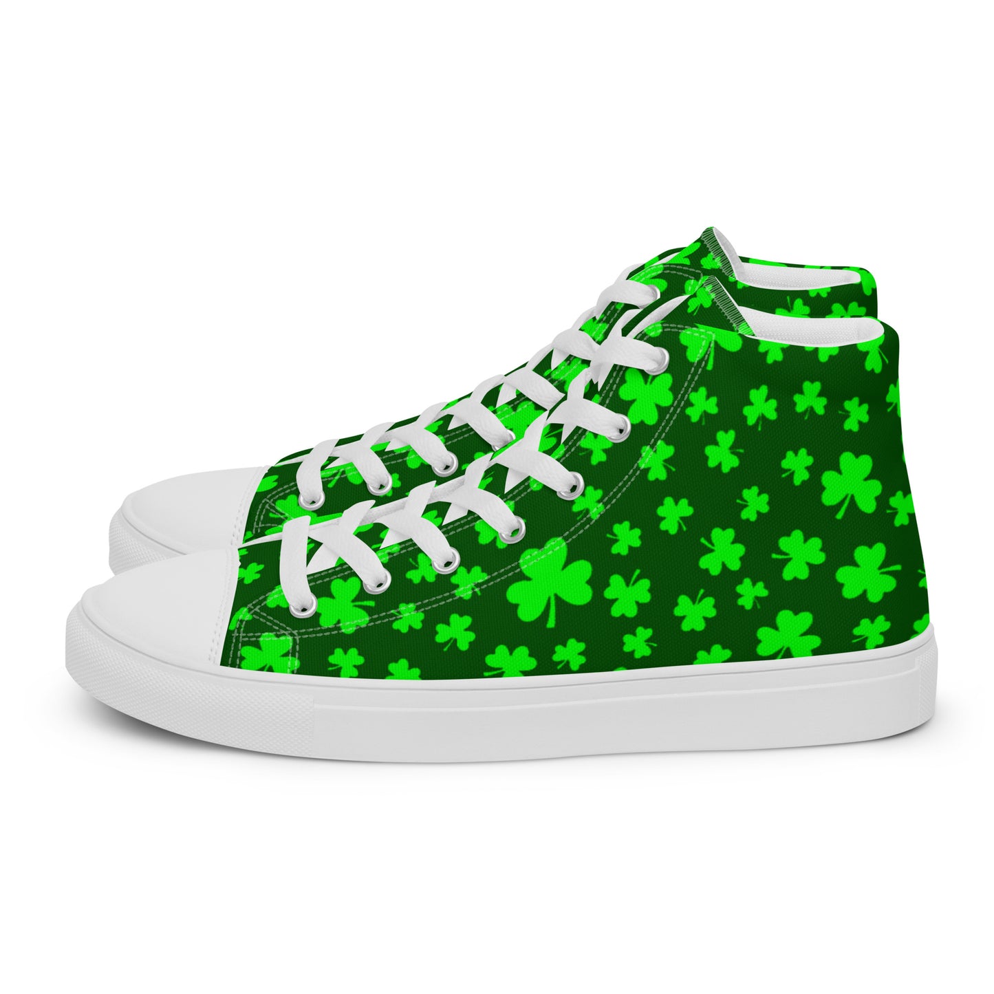 Shamrock Women’s High Top Canvas Shoes