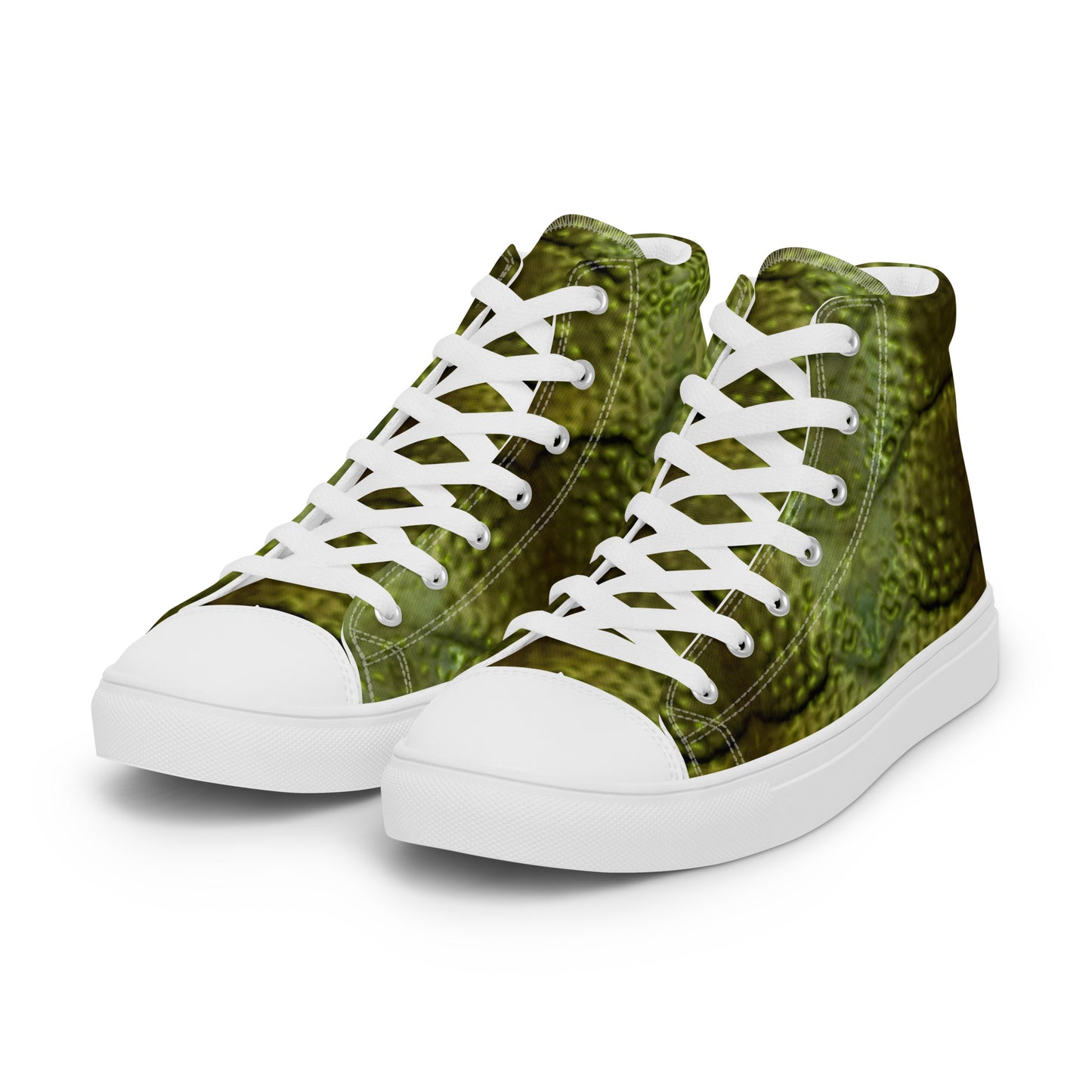 Creature From The Black Lagoon Inspired Women’s High Top Canvas Shoes