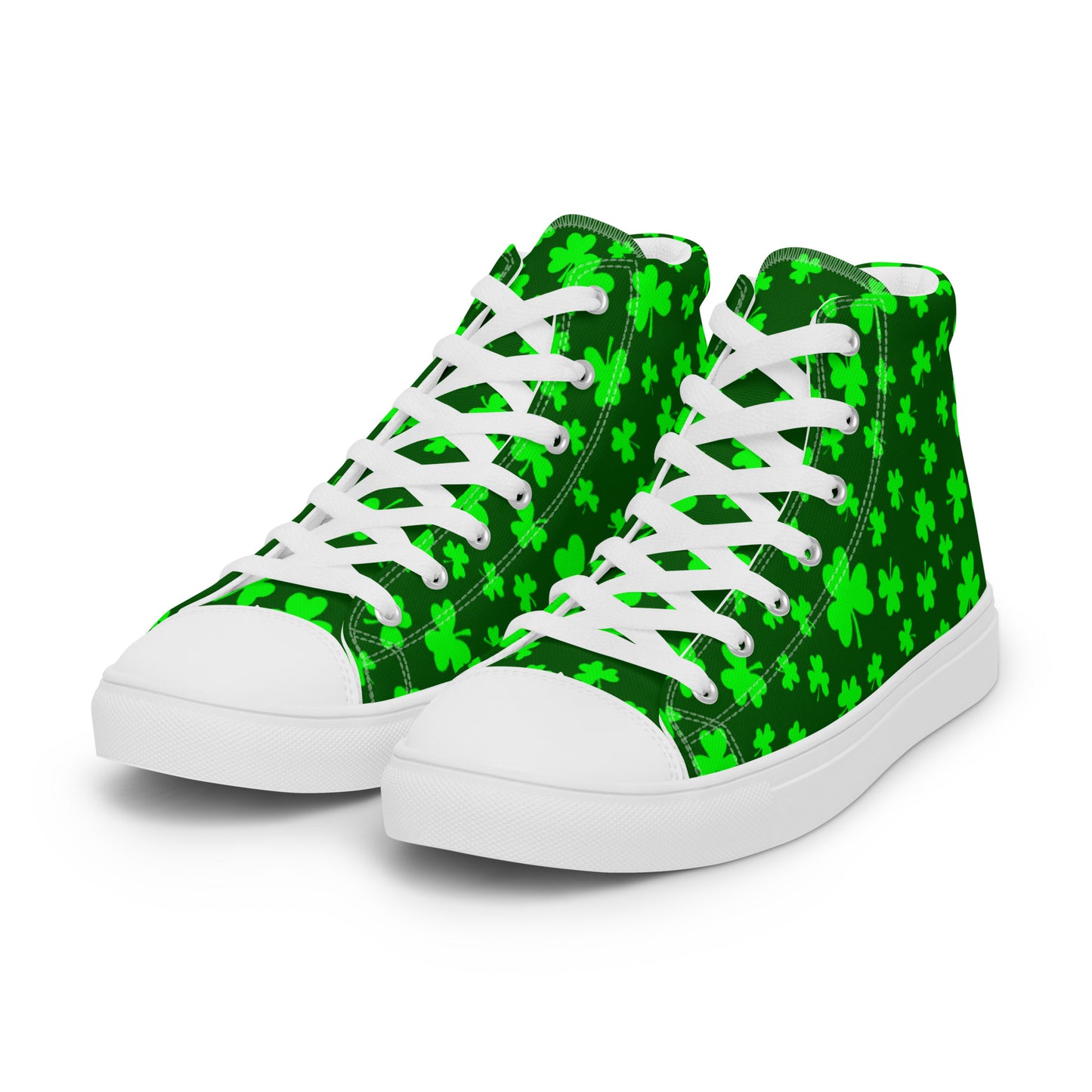 Shamrock Women’s High Top Canvas Shoes