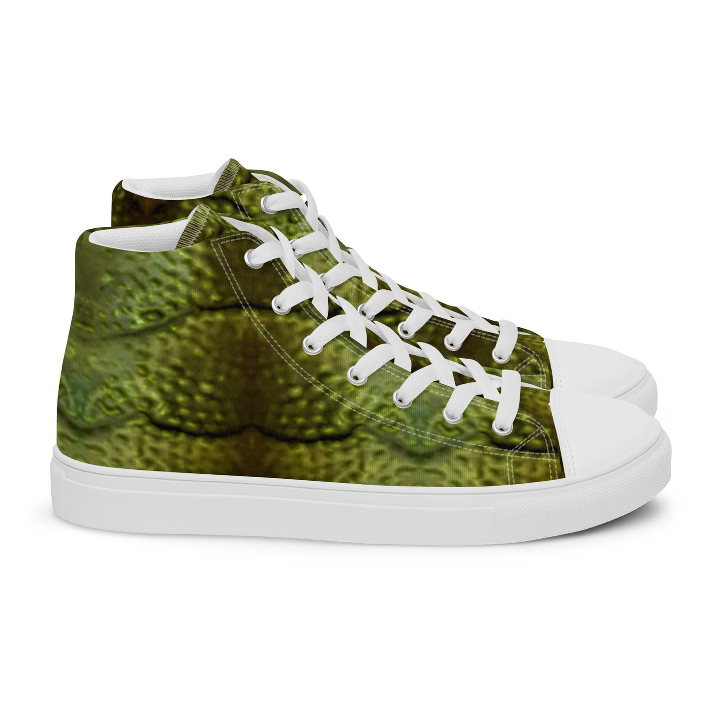 Creature From The Black Lagoon Inspired Women’s High Top Canvas Shoes