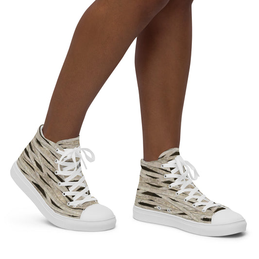 Mummy Wraps Women’s High Top Canvas Shoes