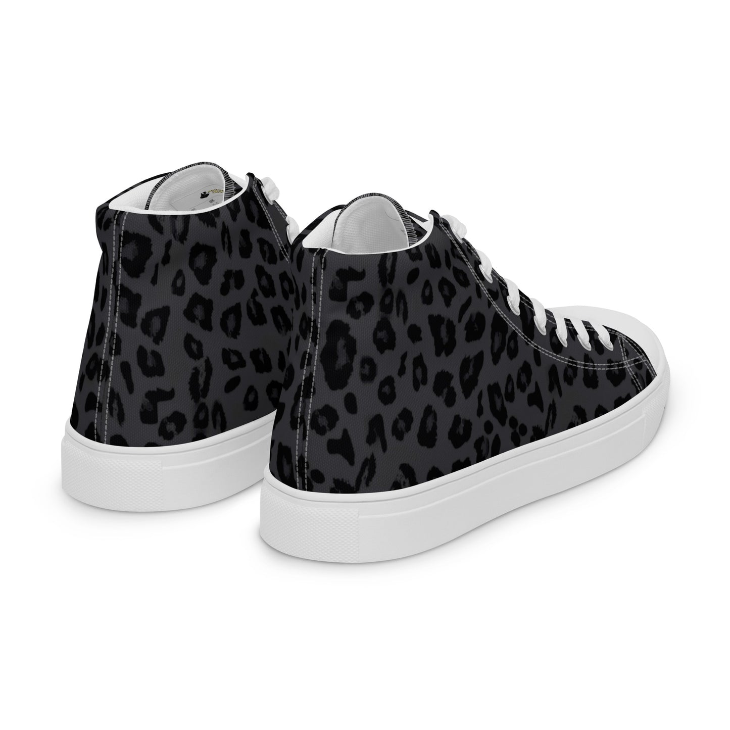 Black Panther Women’s High Top Canvas Shoes with Padded Collar