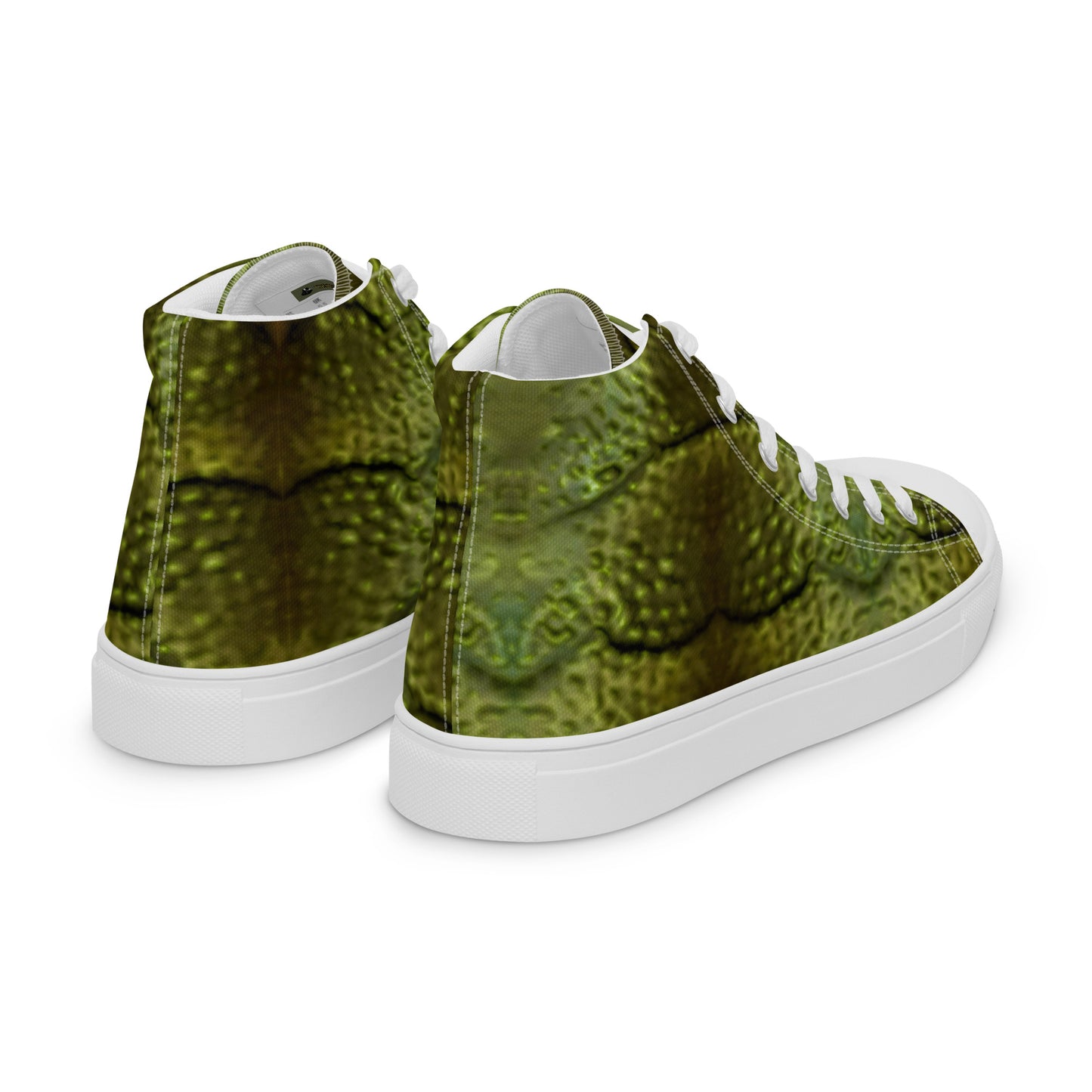 Creature From The Black Lagoon Inspired Women’s High Top Canvas Shoes