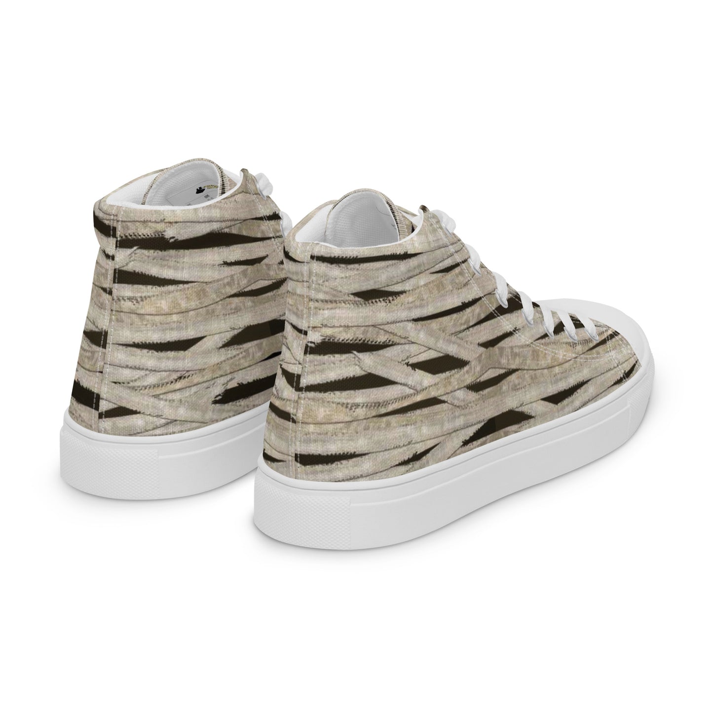 Mummy Wraps Women’s High Top Canvas Shoes