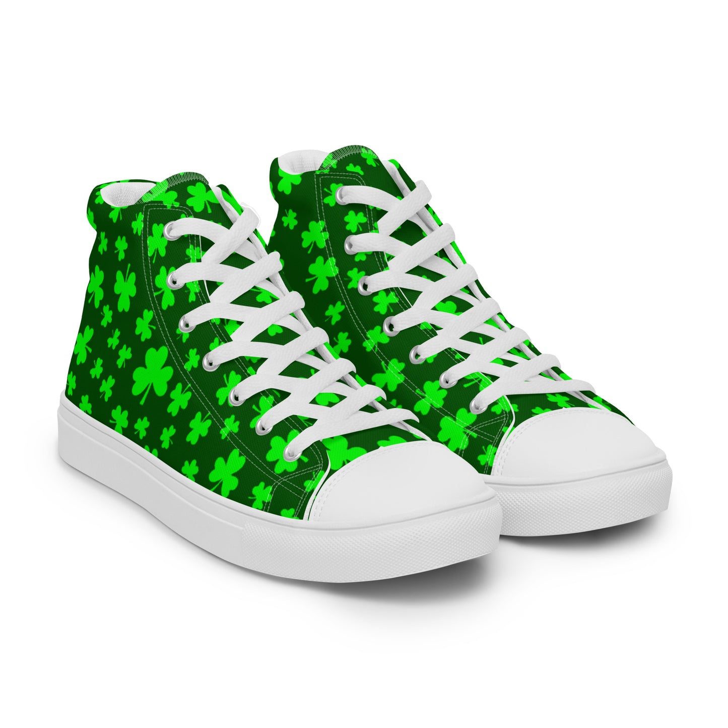 Shamrock Women’s High Top Canvas Shoes