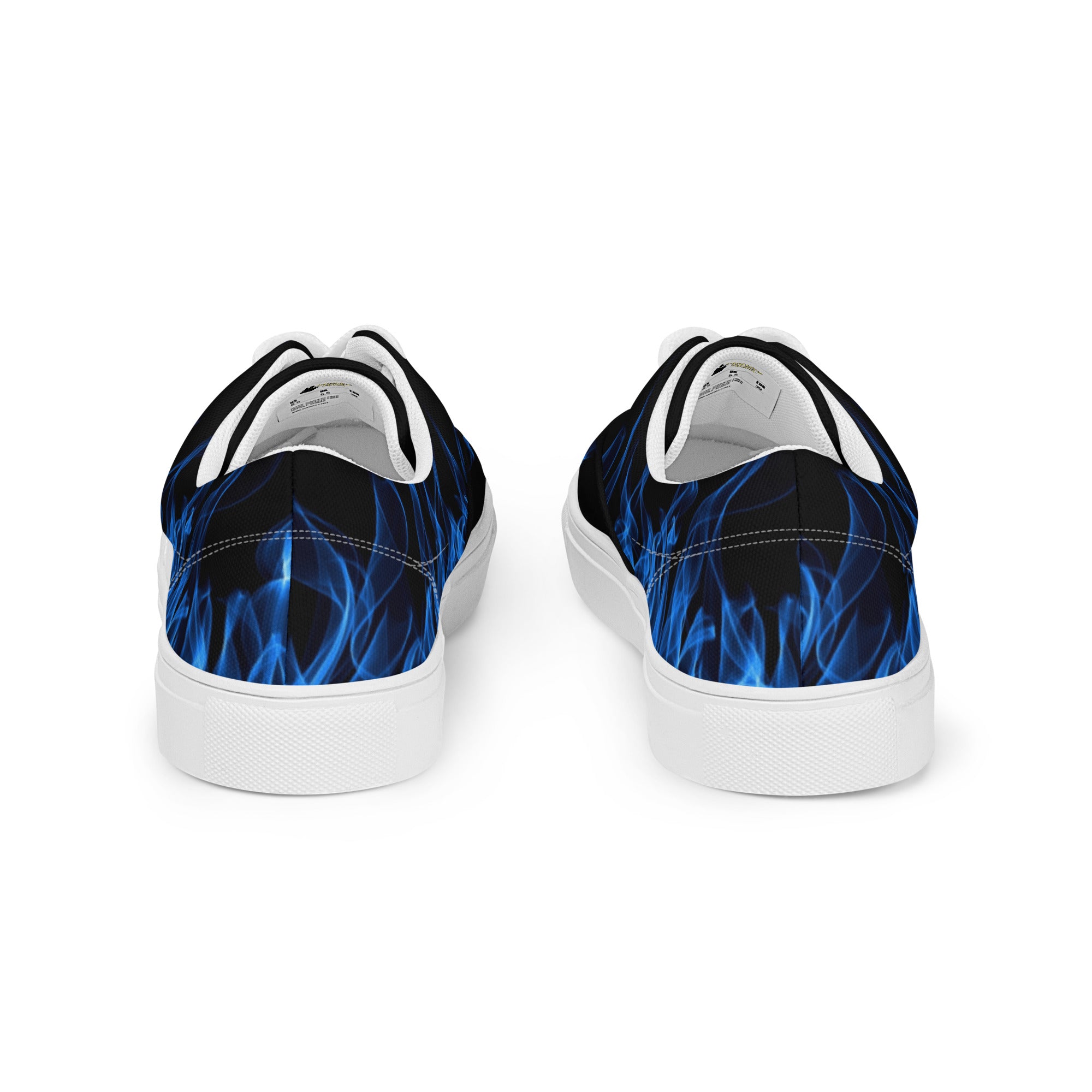 Blue Flame Women’s Lace-up Canvas Shoes