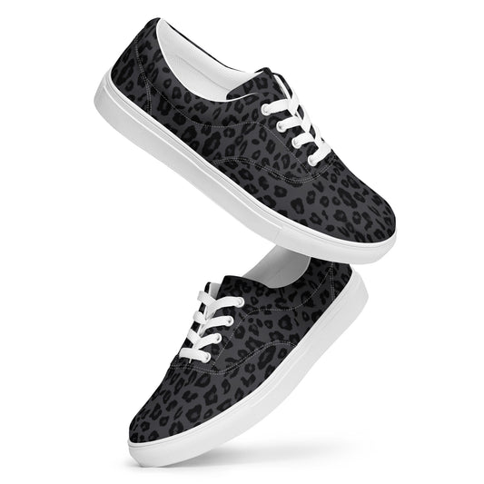 Black Panther Women’s Lace-up Canvas Shoes