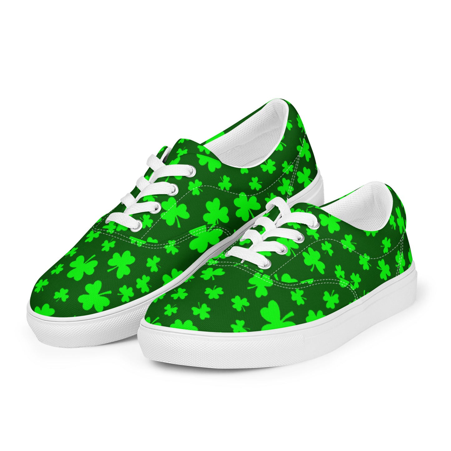 Shamrock Women’s Lace-up Canvas Shoes