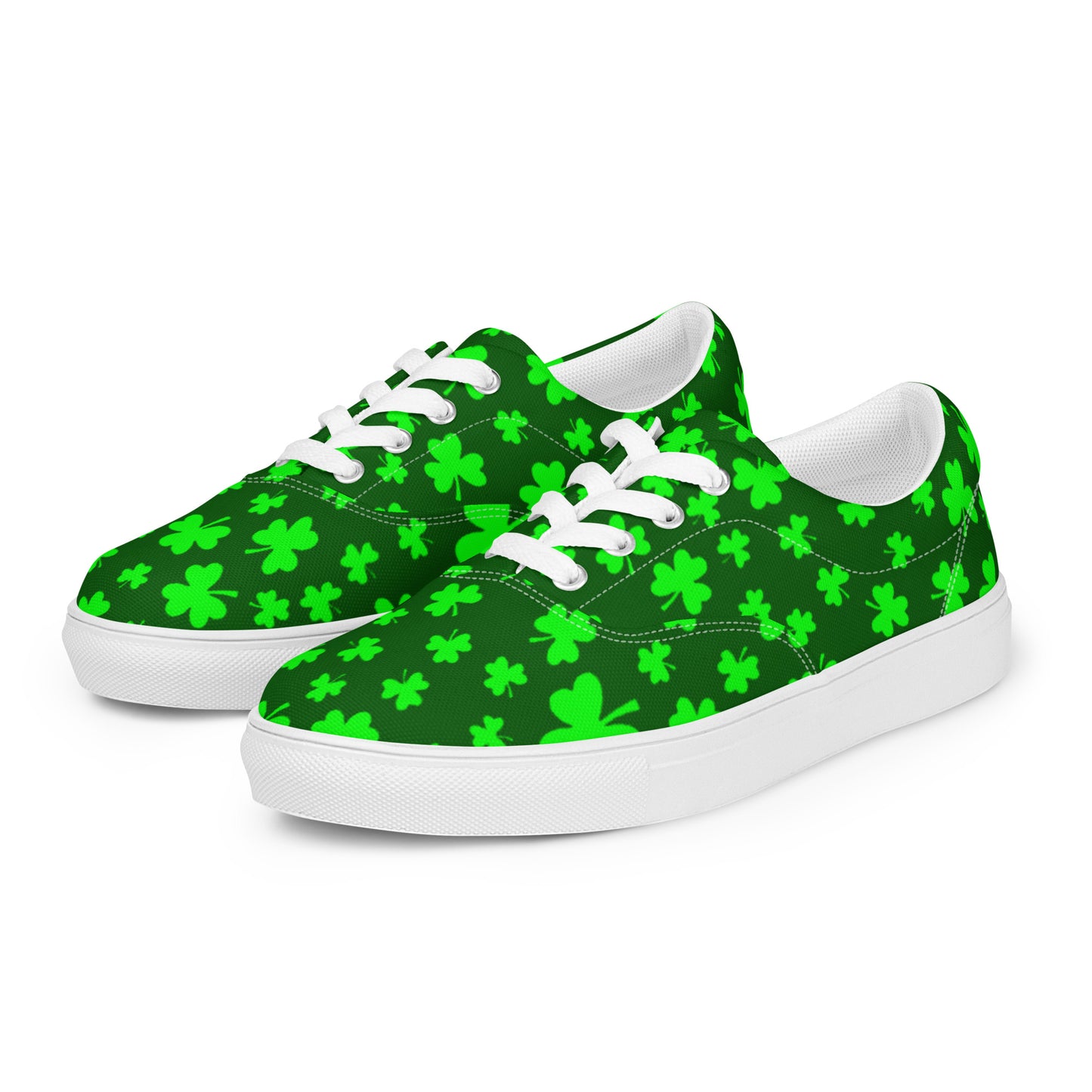 Shamrock Women’s Lace-up Canvas Shoes