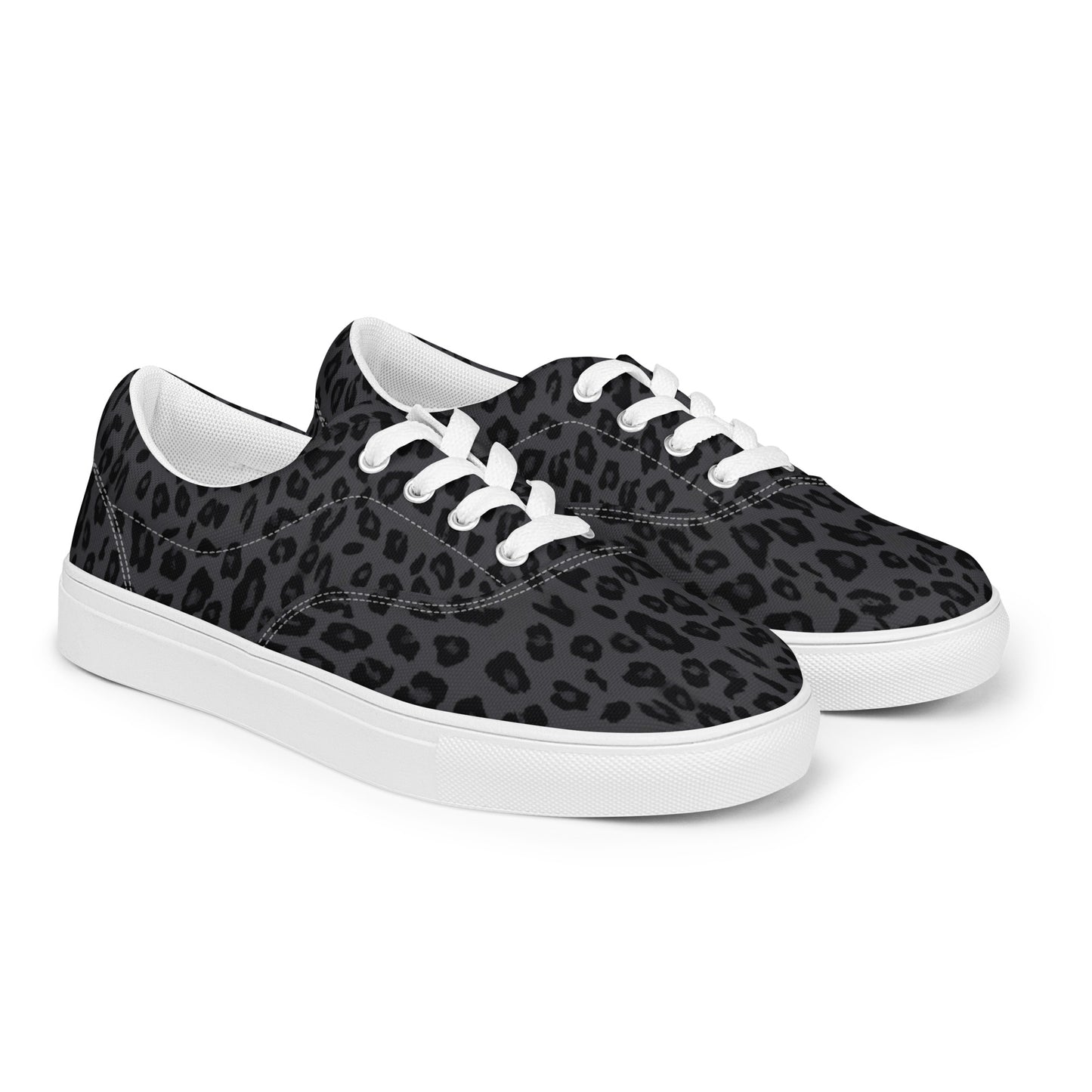 Black Panther Women’s Lace-up Canvas Shoes