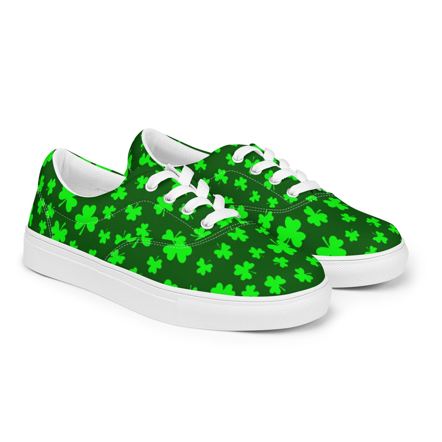 Shamrock Women’s Lace-up Canvas Shoes