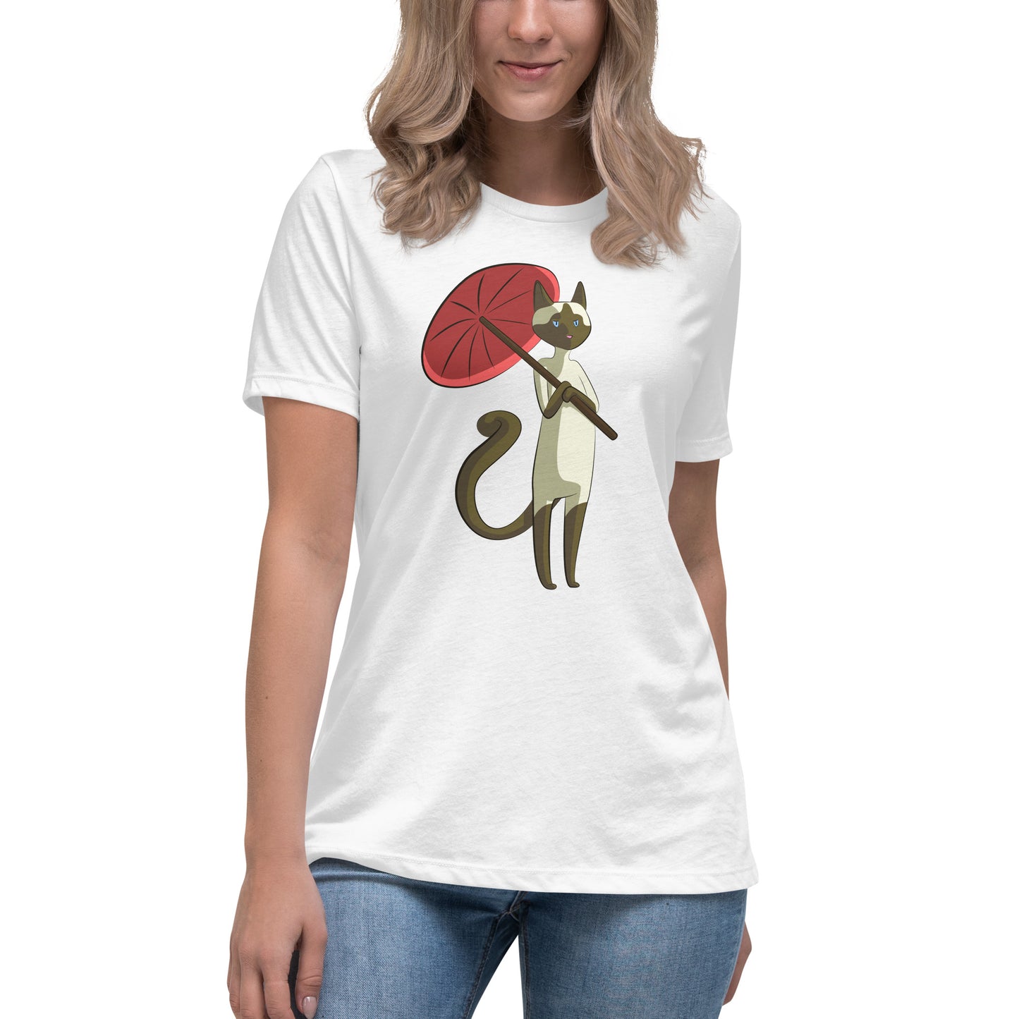 Siamese Kitty Women's Relaxed T-Shirt