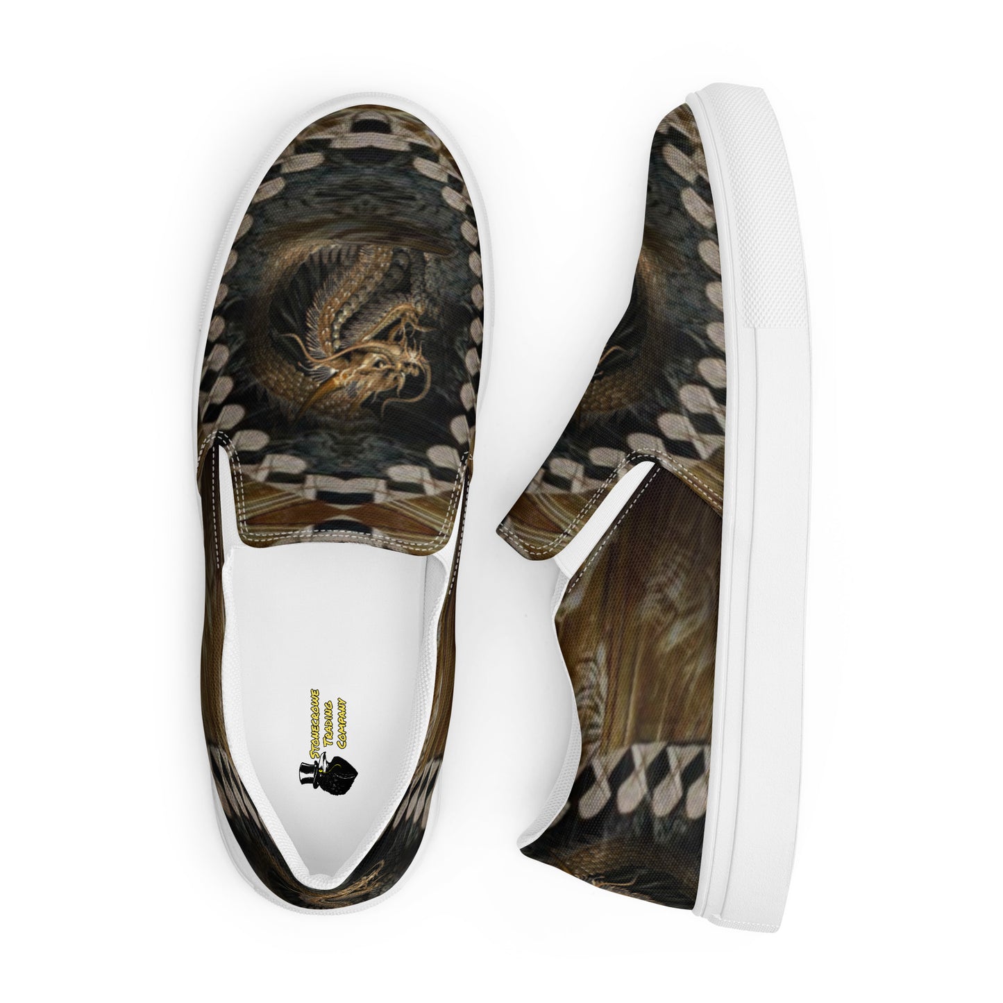 Asian Dragon Women’s Slip-on Canvas Shoes