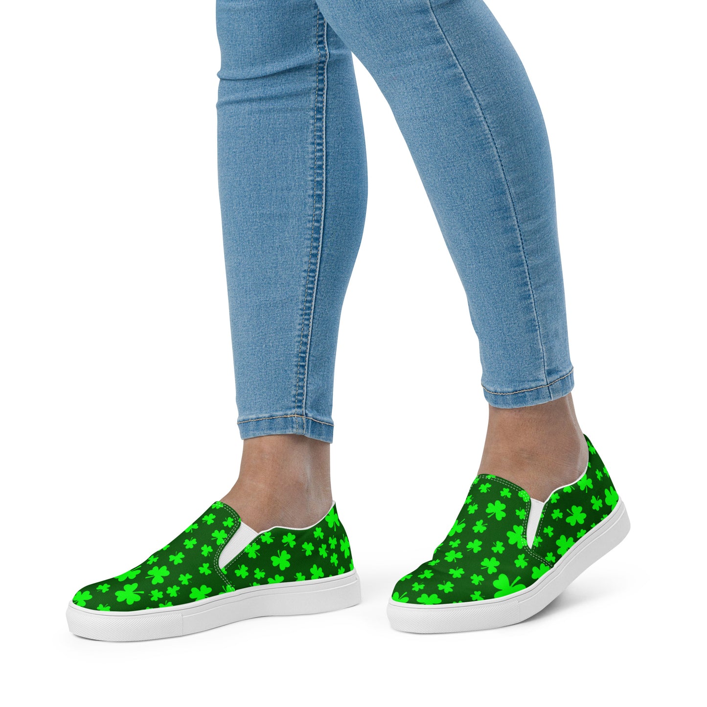 Shamrock Women’s Slip-on Canvas Shoes