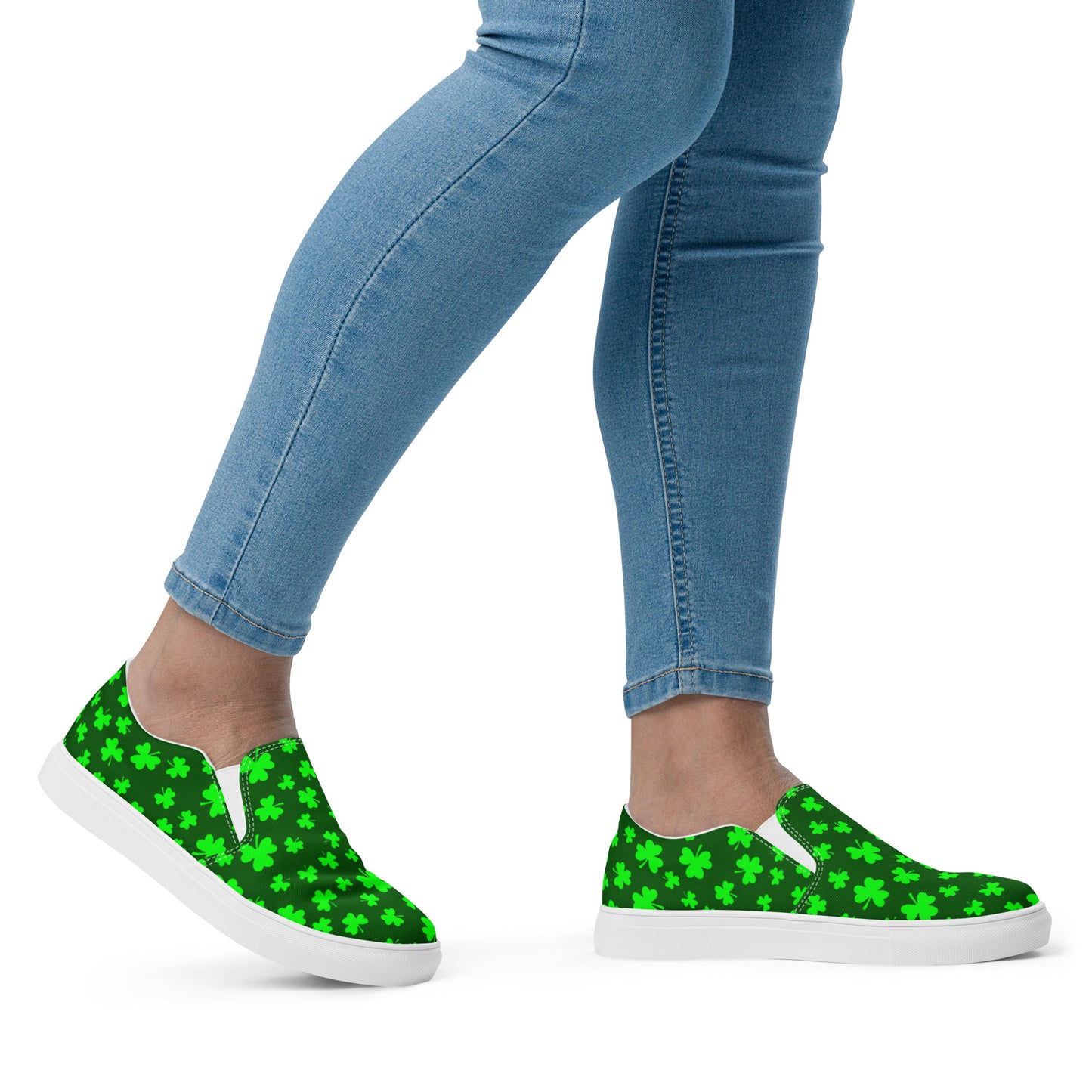 Shamrock Women’s Slip-on Canvas Shoes