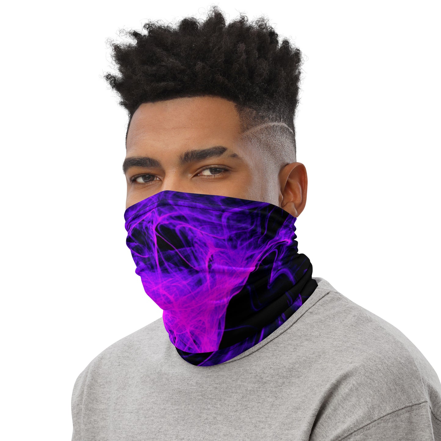 Purple Cyclone Neck Gaiter